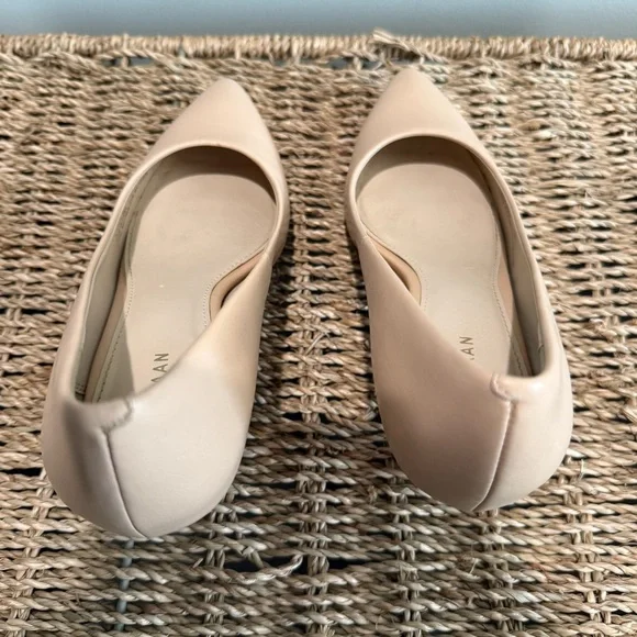 Cole Haan Leather Harlow Pump in Nude - Picture 5 of 10